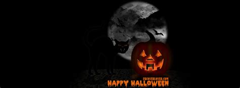 Happy Halloween Pumpkin Facebook Cover