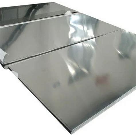 Plate Silver Mirror Finish Stainless Steel Sheet At Rs 5000 Unit In