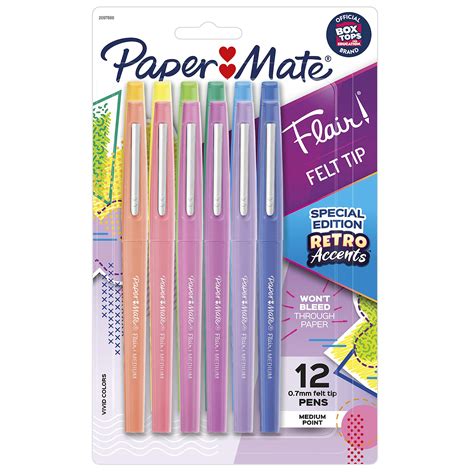Buy Paper Mate Flair Felt Tip Pens Medium Point Assorted Special