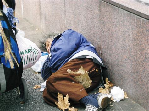 About Japan A Teachers Resource Homeless Man In Tokyo Japan Society