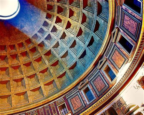 The Dome Of Romes Pantheon Free Photo Download Freeimages