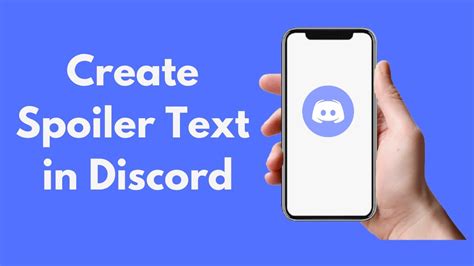 How To Create Spoiler Text In Discord 2021 Youtube