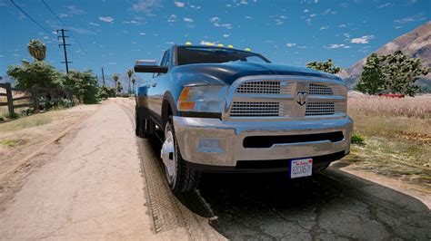 Скачать Grand Theft Auto 5 2010 Dodge Ram 3500 Геймплей