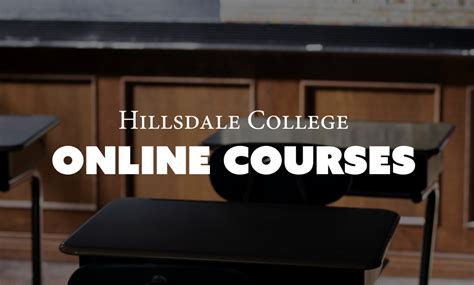 Shop Online Course Collection Hillsdale College