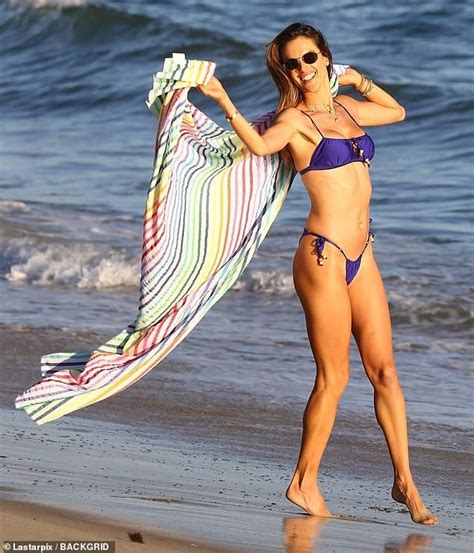 Alessandra Ambrosio Bares Incredible Bikini Body For Shoot In Malibu Celebrity Bikini