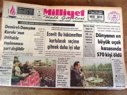 Milliyet Gazetesi Mart Tarihli Nadir Kitap