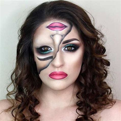 Cool Ideas How To Use Airbrush Makeup For Halloween Unique Halloween
