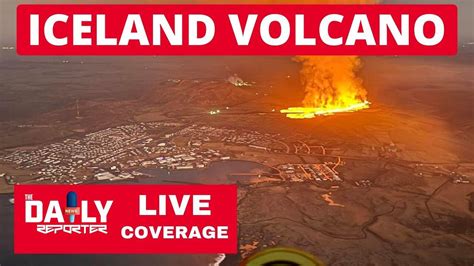 Volcano Erupts In Iceland Near Grindavik Live One News Page Video