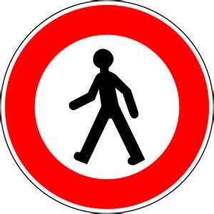 Your pdf has been split! Verkehrszeichen Füßgänger verboten Malvorlage - Kostenlose Ausmalbilder
