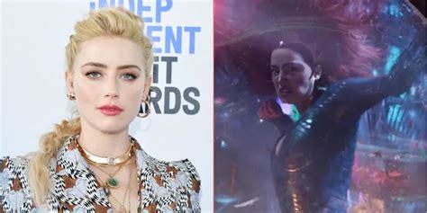 Amber Heard Issues Statement After Reduced Role In Aquaman 2 Herie