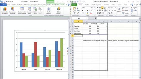 Práctica 24 Gráficos En Word Youtube