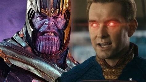 Quién ganaría en un combate Thanos de Marvel vs Homelander de The Boys