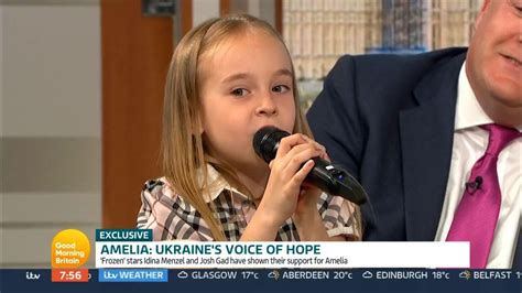 Viral Ukraine Refugee Amelia Anisovych Can Now Sing Let It Go In Three Languages Indy100