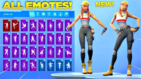 New Aura Skin Showcase With All Fortnite Dances And Emotes Fortnite Item Shop May 7 Youtube