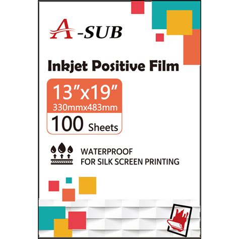Inkjet Printable Transparency Film