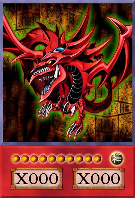 Slifer appears in the manga and anime, as one of the most powerful monster spirits, the egyptian gods. Yu-Gi-Oh! Anime Cards: Março 2013