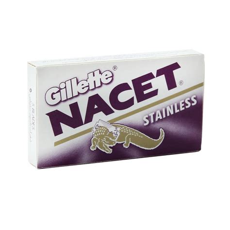 Gillette Nacet Stainless Double Edge Safety Razor Blades — Fendrihan