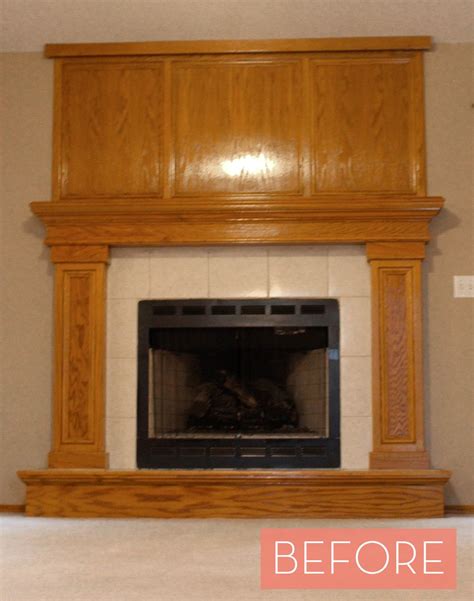 Ballard Design Oak Fireplace Mantel Designs