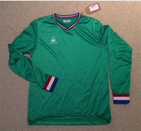 St Etienne Home Retro Football Shirt Jersey Le Coq Sportif Top Kit