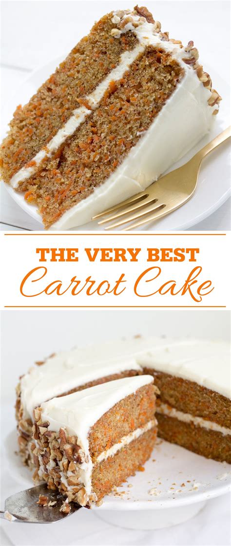 Mix flour, baking soda, and salt; The very best recipe for classic carrot cake without nuts ...