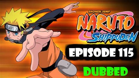 Naruto Shippuden Episode 115 English Naruto Picture
