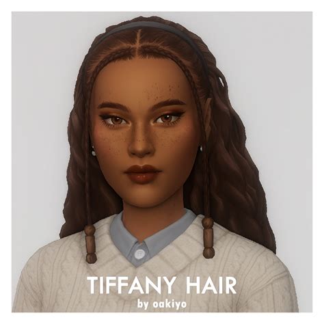 Oakiyo Tiffany Hair The Sims 4 Create A Sim Curseforge