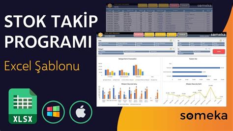 Stok Takip Program Excel Ablonu Envanter Takibi Youtube