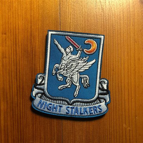 Night Stalkers Patch 160th Spec Ops Airborne Regiment Soar Us Etsy
