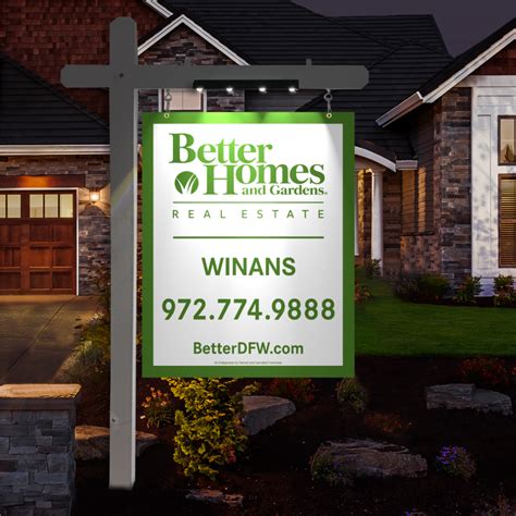 Better Homes And Gardens Real Estate Signs Dee Sign®