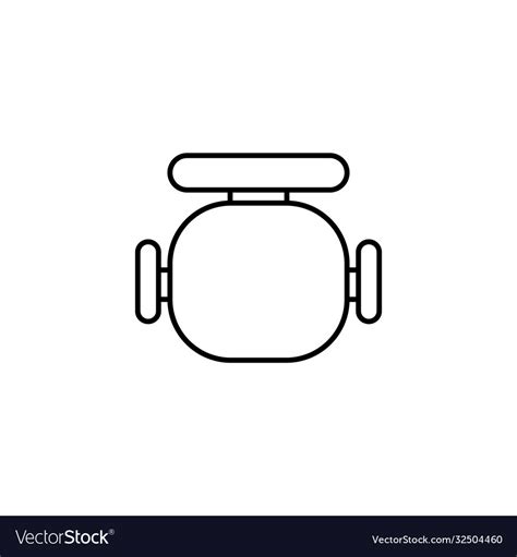 Chairs Top View Set Royalty Free Vector Image Vlrengbr