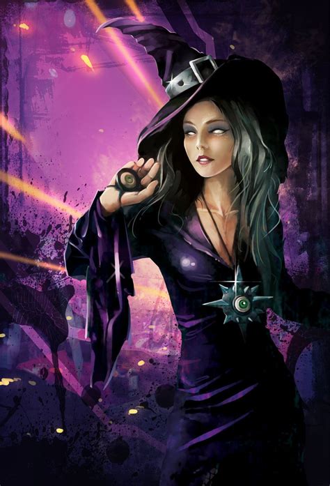 Witch By Korhosoo On Deviantart Fantasy Witch Beautiful Witch Witch