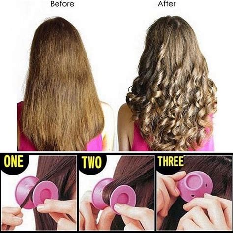 20pcs women silicone no heat hair curlers magic soft rollers hair care diy tool by