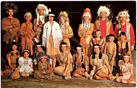 Huron Indians Wendake Québec C1960 1970 Native