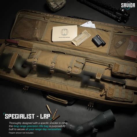 Savior Specialist Series Tactical Long Sniper Rifle Bag Lrp W Scope