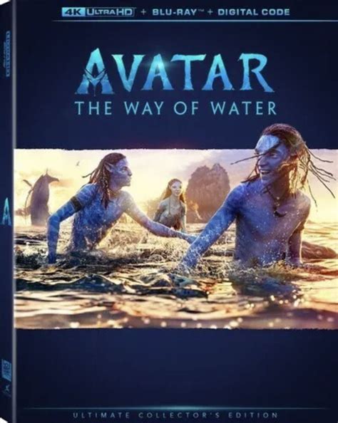 Avatar The Way Of Water K Ultra Hd Blu Ray W Slipcover No Digital Code Ebay