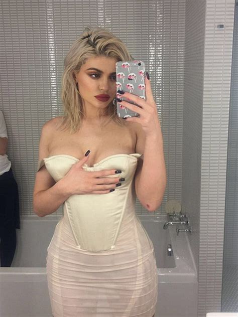 Kylie Jenner Flashes Everything In Sheer Bodice For Sexiest Mirror Selfie Yet Irish Mirror Online