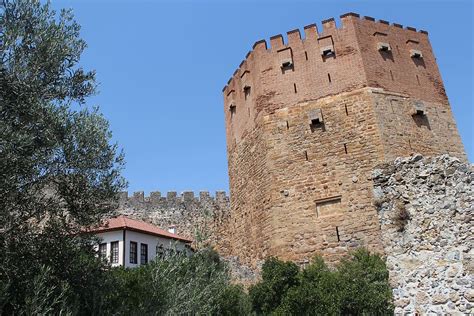 The Red Tower Alanya The Seljuk State Port Defense Architecture
