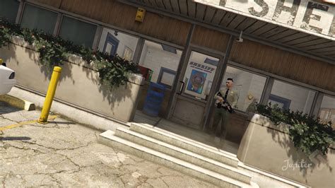 Sheriff Sandy Shores Outside Fivem Ymap 10 Gta 5 Mod