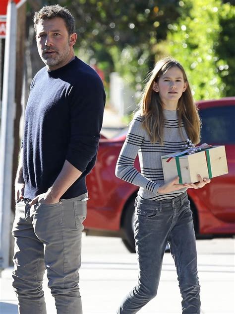 Ben Affleck Jennifer Garners Daughter Looks Exactly Like Mum Photo