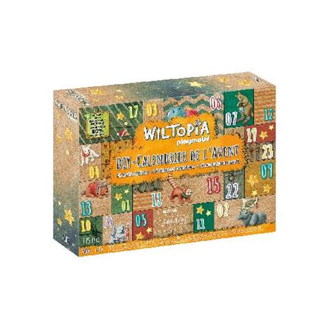 Playmobil Calendrier De L Avent Tour Du Monde Animaux Wiltopia 71006