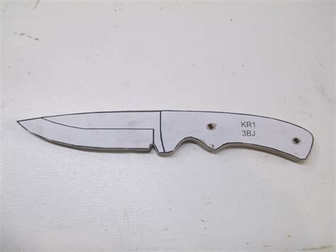 Printable Knife Templates Homemade Knife Template Ide