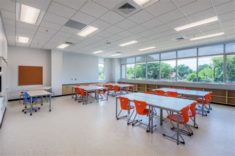 Asheville Middle School K12 Education Classroom Barnhill Contracting