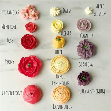 They are easy, quick and simple to make. Piped flowers | Cake decorating techniques, Cake ...