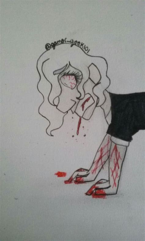 Gore Of A Character From The Book Im Writing Drawing Credit Gamer