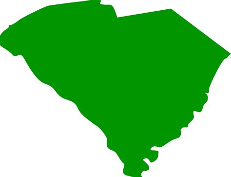 South Carolina State Outline Svg Png Ai Eps Dxf Files