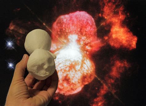 3d Model Of Eta Carinae A Binary Star System Over 5 Million Times More