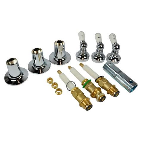 Get free shipping on qualified pfister price pfister faucet parts or buy online pick up in store today in the plumbing department. DANCO 3-Handle Tub/Shower Trim Kit for Price Pfister in ...