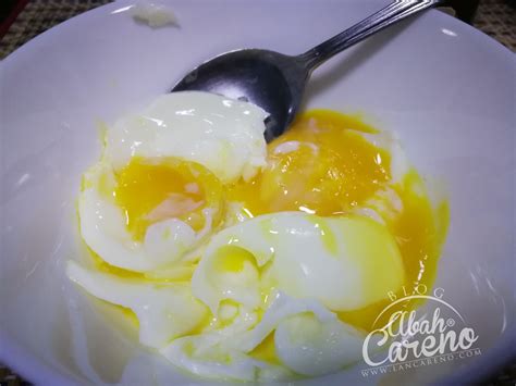 Kadang keras, kadang tak masak. Resepi telur separuh masak menggunakan telur tiruan - Blog ...