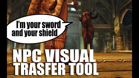 Npc Visual Transfer Tool Turn Lydia Into A Goat Skyrim Mods Watch