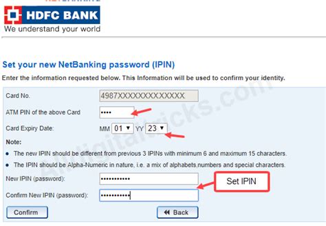 How to change hdfc credit card pin if forgotten. How To Register/Activate HDFC Net Banking Online - AllDigitalTricks